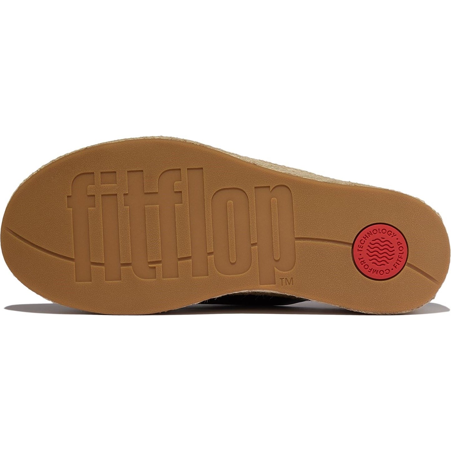 Fitflop Platfforms Leather Women's Black Sandals