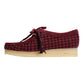Clarks Originals Wallabee Harris Tweed Women's Purple Shoes