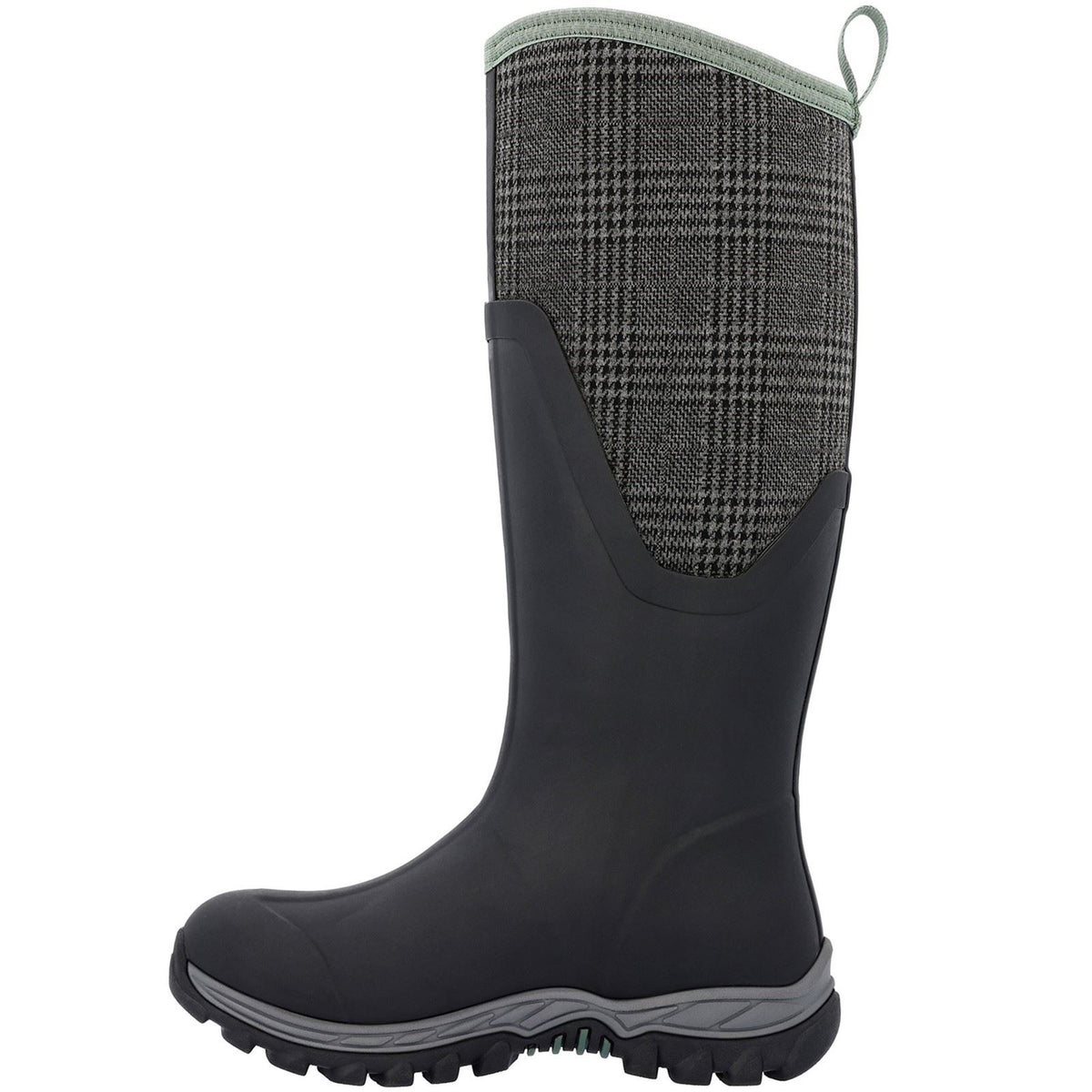 Muck Boots Women's MB Arctic Sport II Tall Wellingtons in Black/Plaid