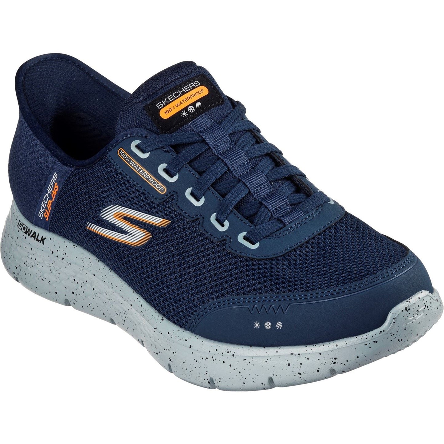 Skechers Men's GO WALK Flex Shoe in Navy
