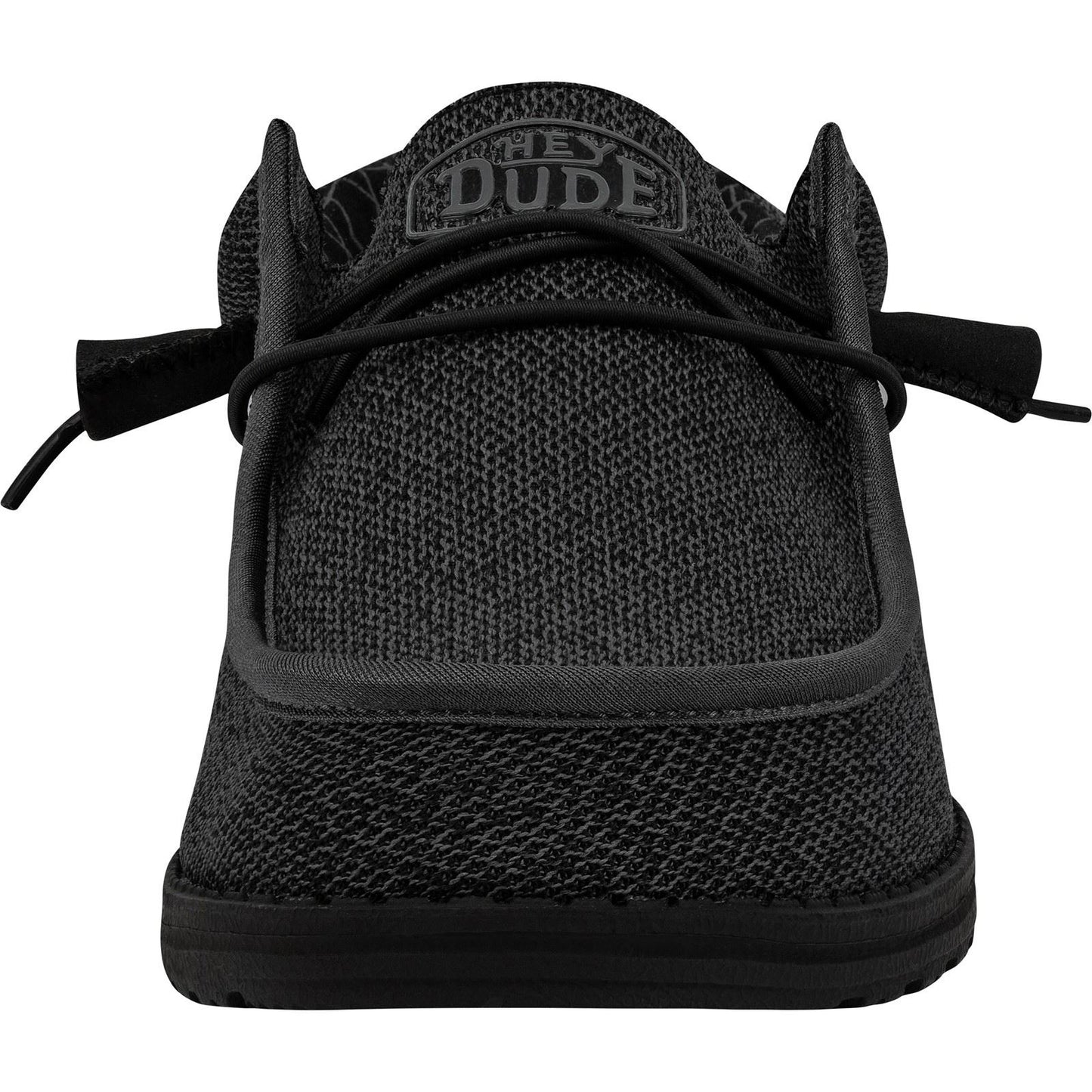 HEYDUDE Men's Wally Sox Shoe in Micro Total Black