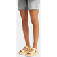 Fitflop Surff Back Strap Polyester/Leather Women's Mellow Yellow Wide Sandals
