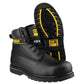 Caterpillar Men's Holton Safety Boot in Black
