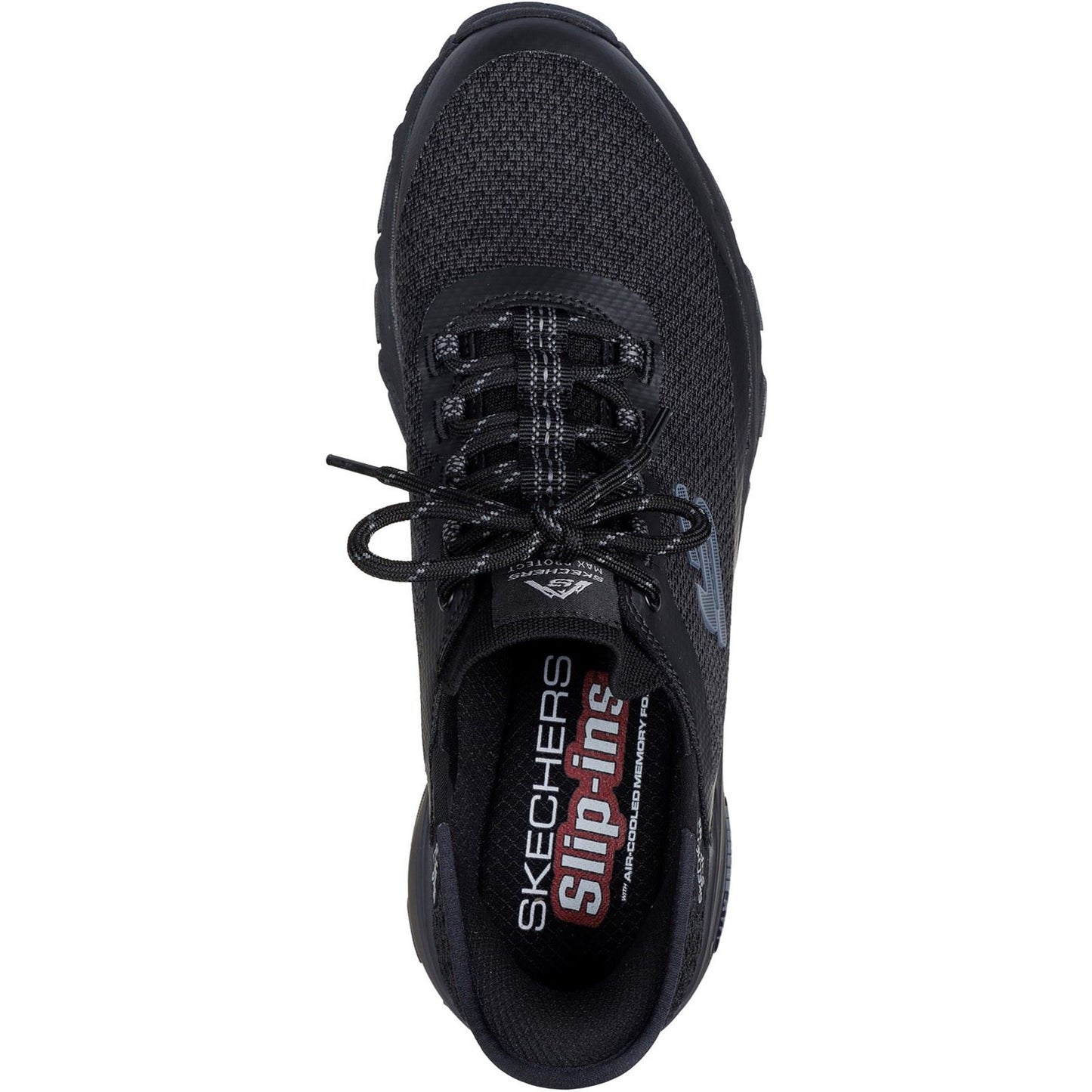 Skechers Men's Max Protect Assembly Hiking Shoes in Black