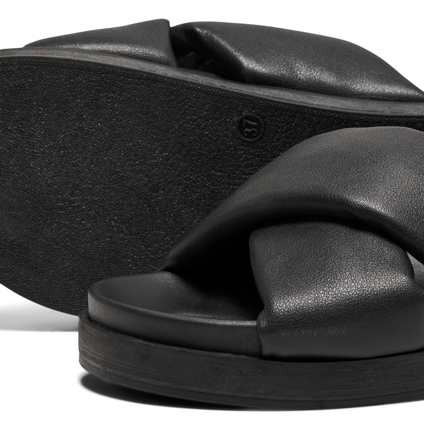ONLY MINNIE-12 Polyurethane Women's Black Mules