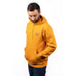 Caterpillar Men's Trademark Banner Hooded Sweatshirt in Yellow