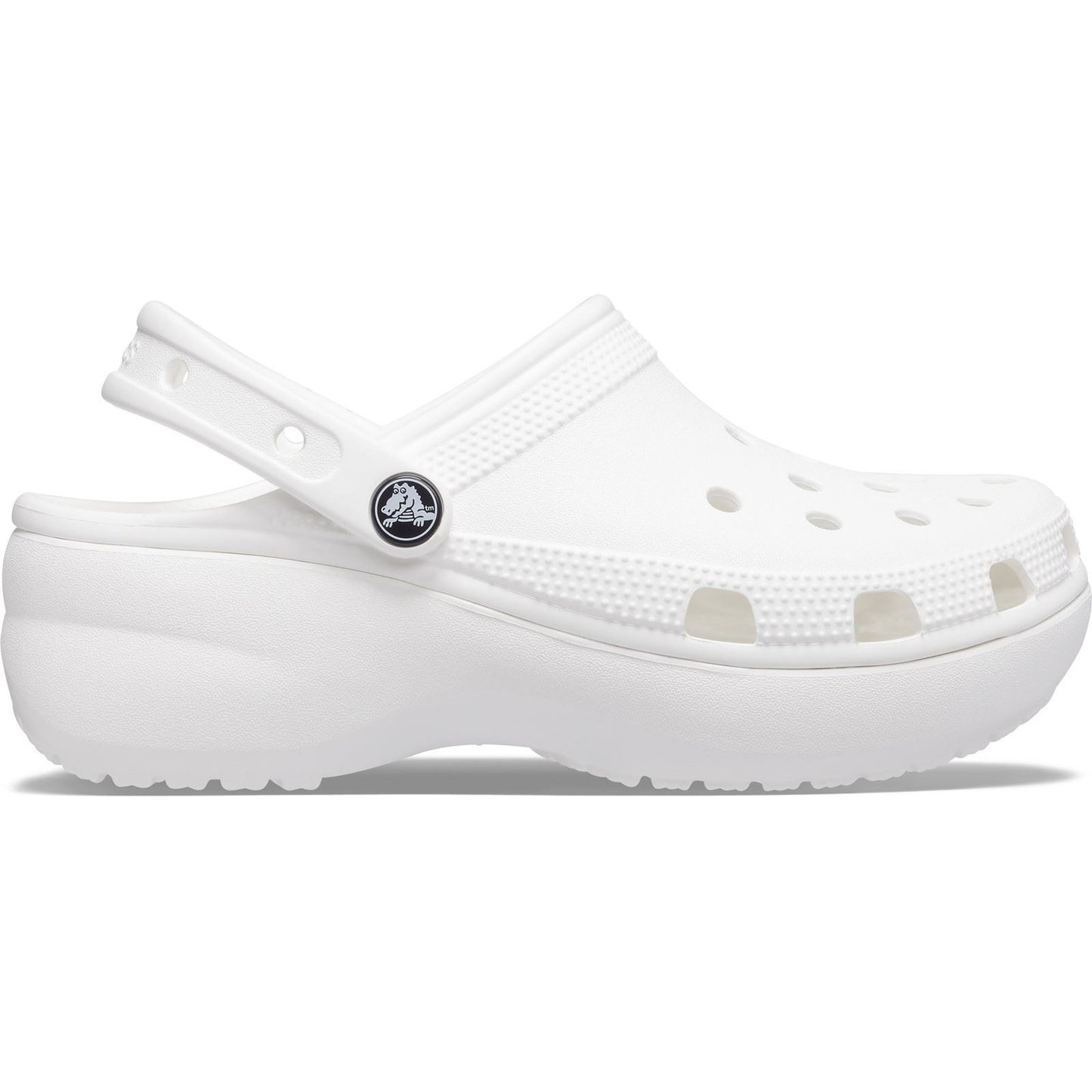 Crocs Women's Classic Platform Clog in White