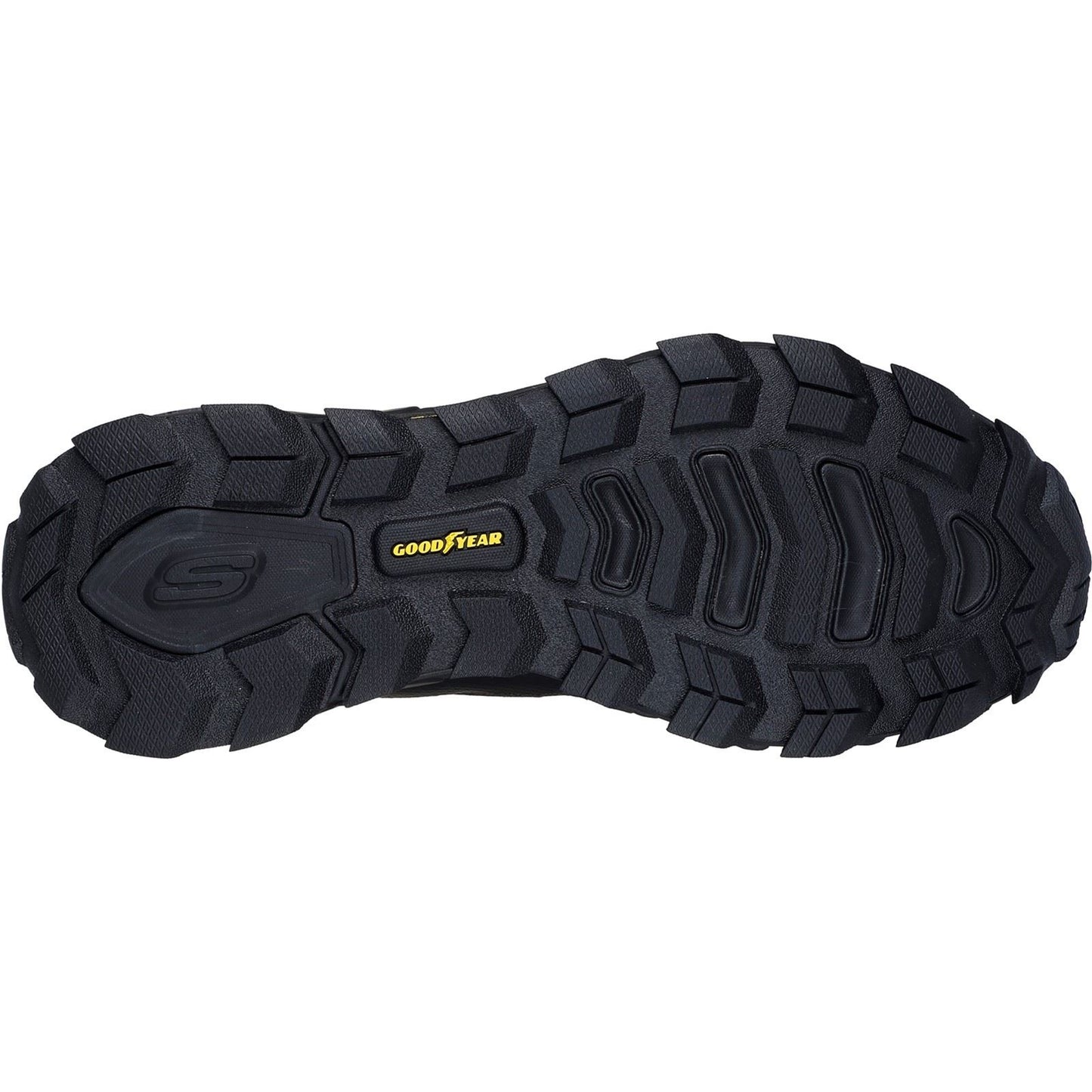 Skechers Men's Max Protect Assembly Hiking Shoes in Black