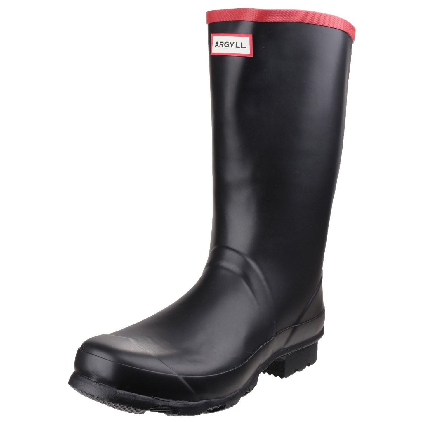 Hunter Unisex Argyll Short Knee Wellington in Black