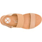 Hush Puppies Breathe Slingback Leather Women's Tan Standard Sandals