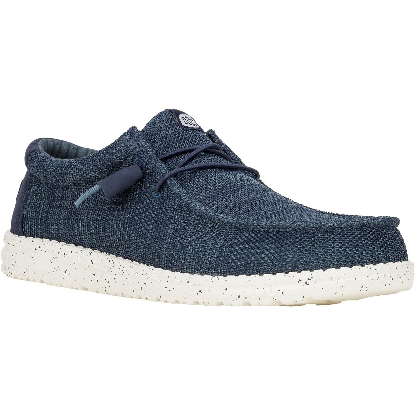 HEYDUDE Men's Wally Stretch Mesh Shoes in Navy