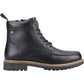 Hunter Shaws Ankle Boot Leather Men's Black Ankle Boots