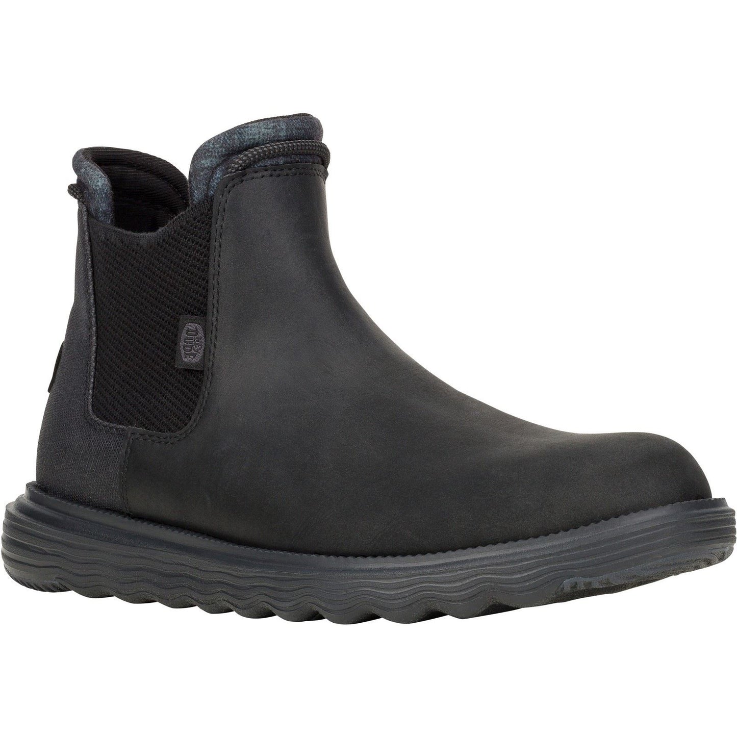 HEYDUDE Men's Branson Classic Boots in Black