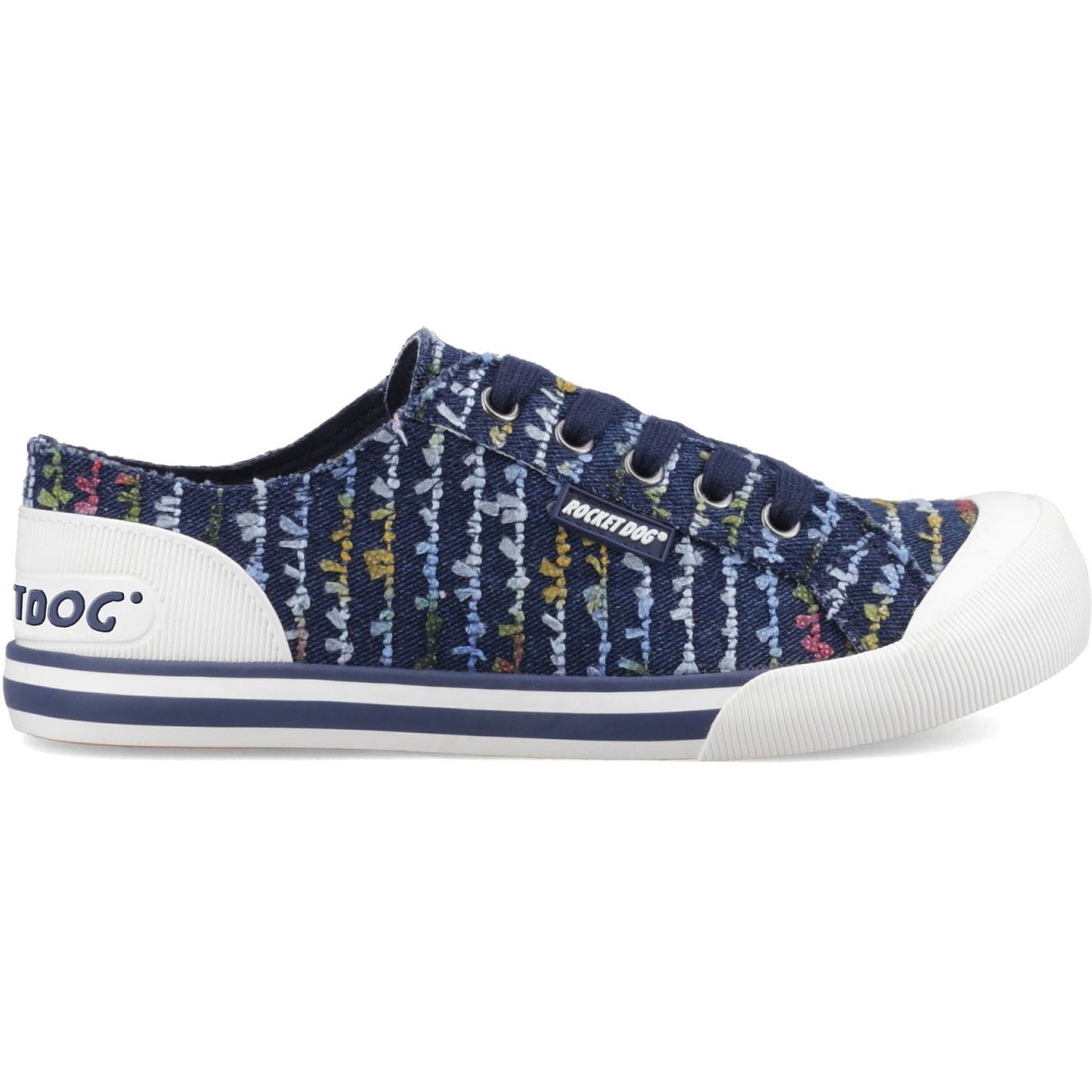 Rocket Dog Jazzin Radio Cotton Men's Blue Espadrilles