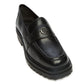 Osprey London The Greenwich Leather Women's Black Loafers