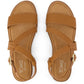 TOMS Mar Leather Women's Brown Sugar Sandals