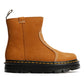Dr. Martens Zebzag Rigger Milled Nubuck Women's Desert Brown Boots