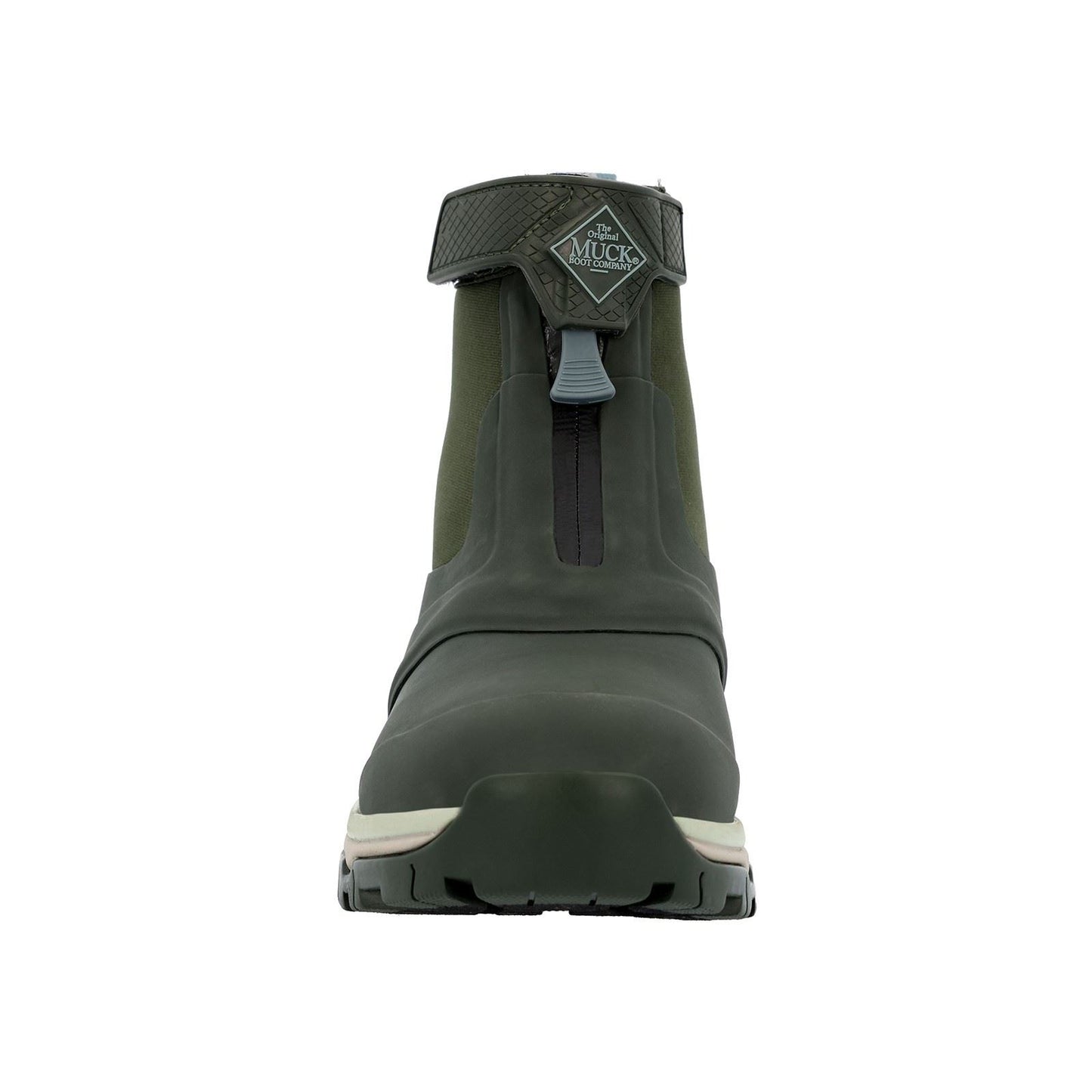 Muck Boots Apex Mid Zip Wellington in Moss