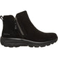 Skechers Easy Going Urban Zip Leather Women's Black Boots