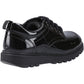 Hush Puppies Keeley Patent Leather Youth Black Lace-Up Shoes