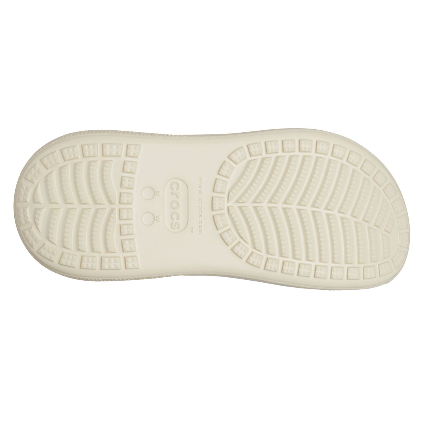 Crocs Women's Classic Crush Clog in Bone