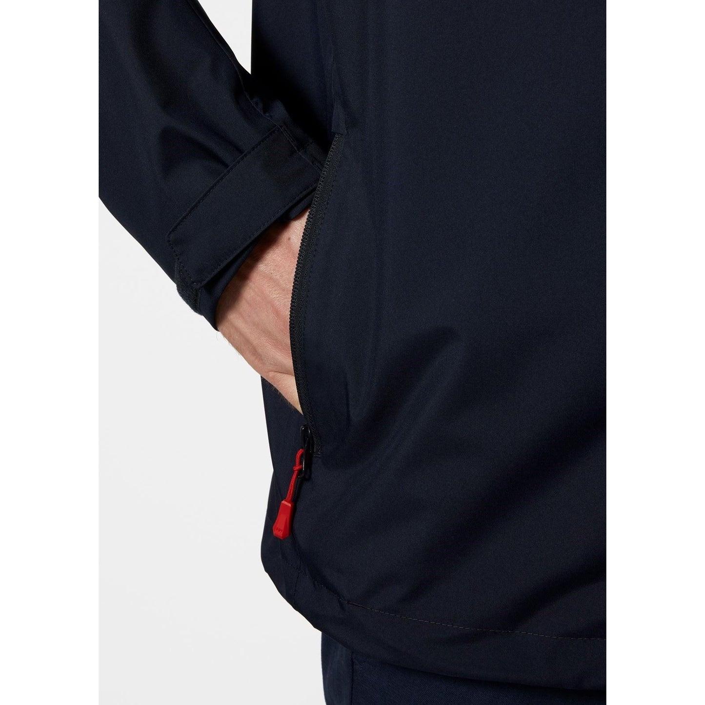 Helly Hansen Sport Men's Crew Hooded Midlayer Sailing Jacket 2.0 in Navy