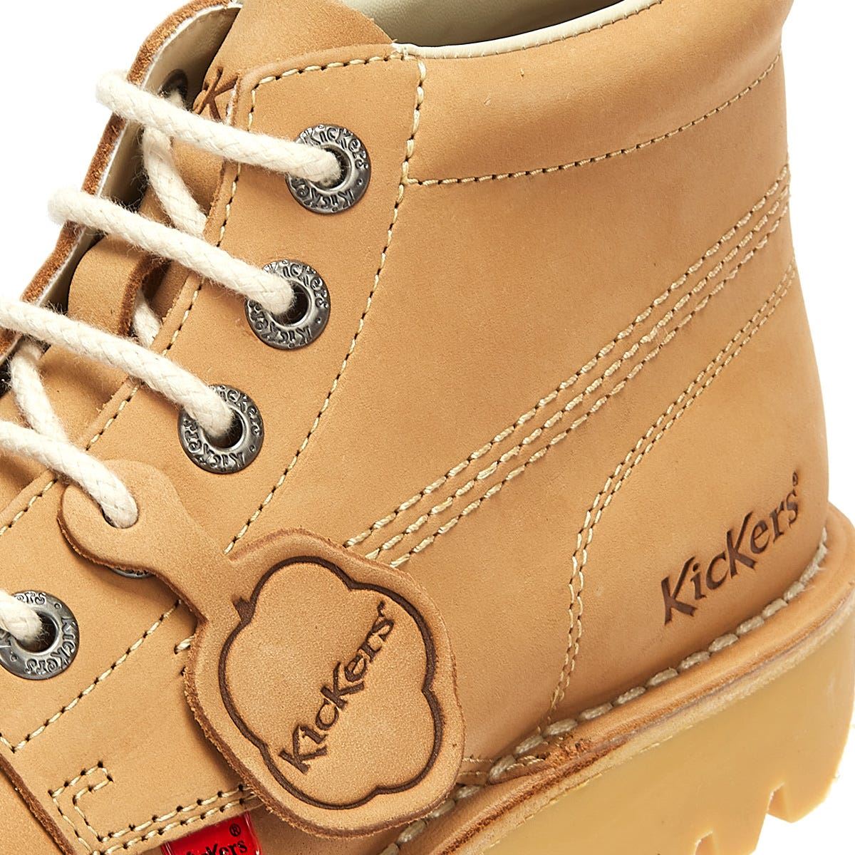 Kickers - 1-KF0000101TDG MENS KICK HI TAN NUBUCK