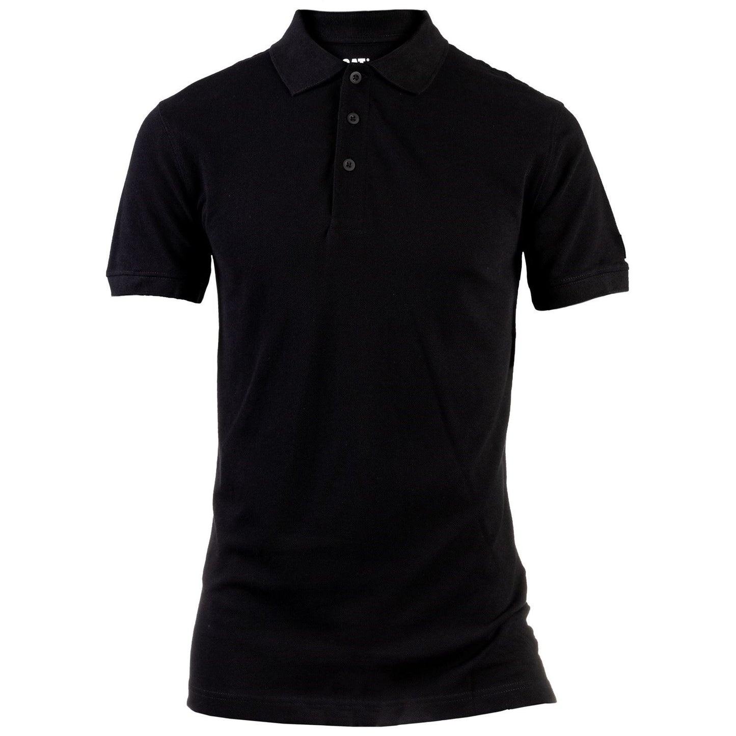 Caterpillar Men's Essentials Polo Shirt in Black