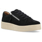 Hush Puppies Tara Suede Leather Women's Black Trainers