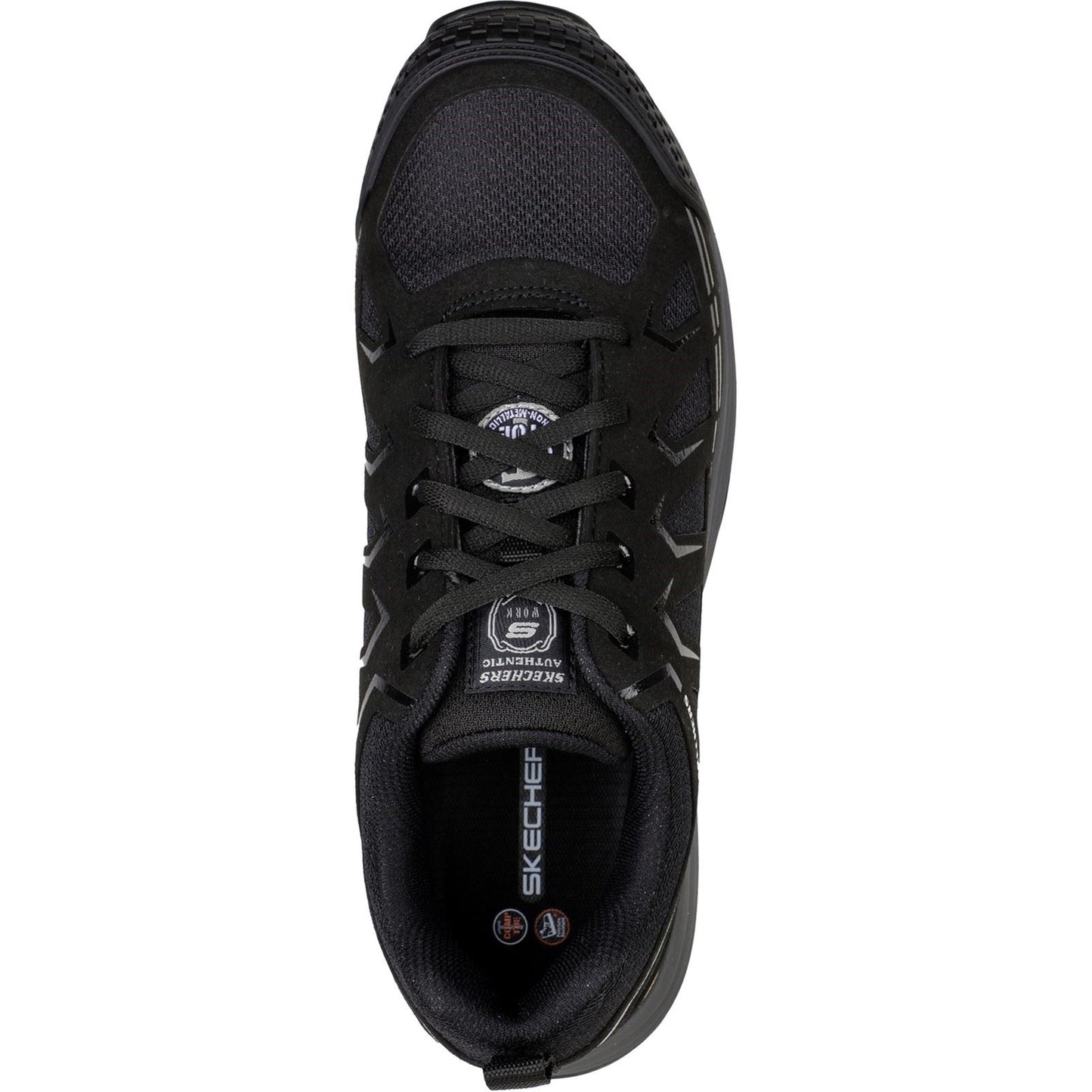 Skechers Workwear Malad II Textile Men's Black Safety Trainers