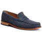 Base London Men's Garfield Penny Loafer in Navy