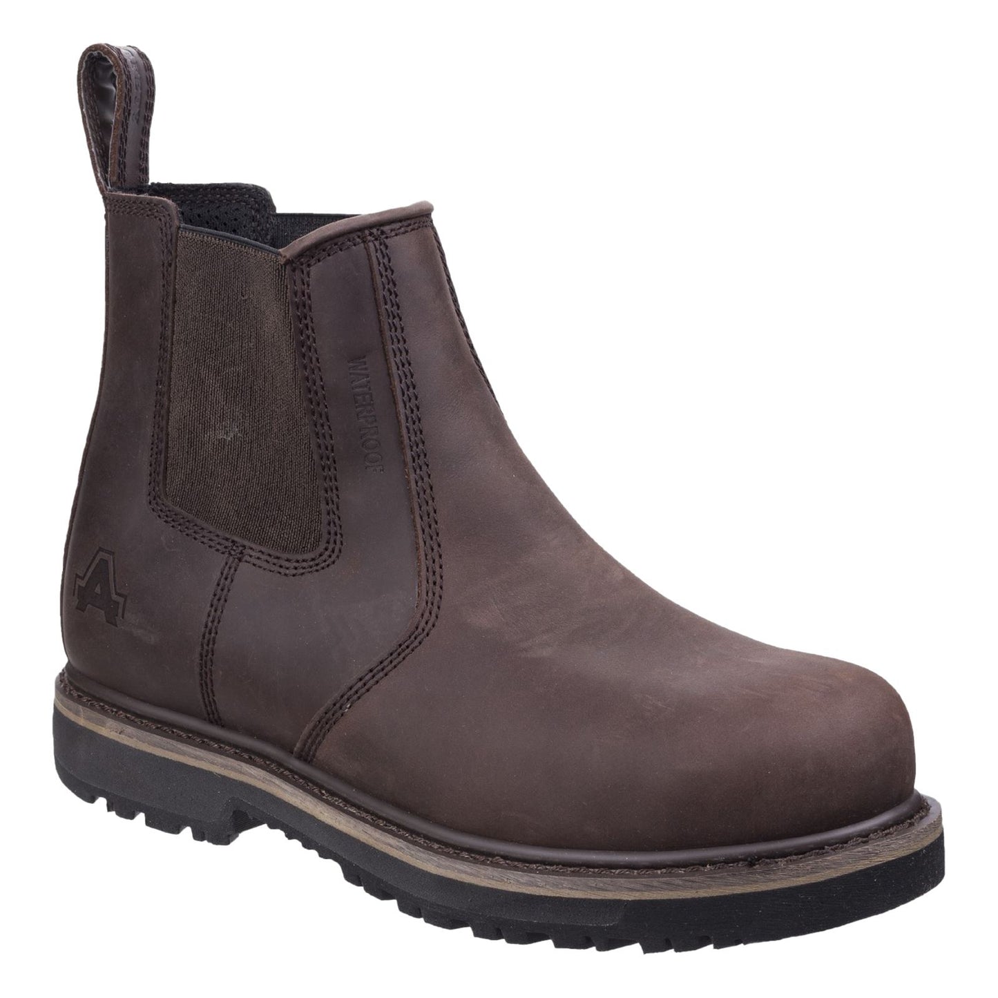 Amblers Safety Men's AS231 Dealer Safety Boot in Brown