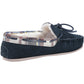 Cotswold Women's Kilkenny Moccasin Slipper in Navy