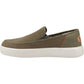 HEYDUDE Men's Sunapee Coastline Shoe in Olive