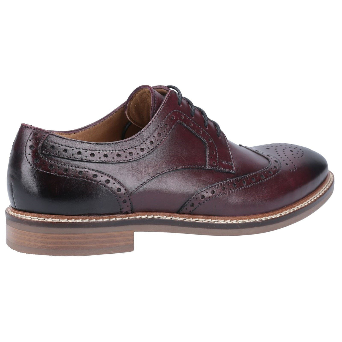 Hush Puppies Men's Bryson Lace Shoes in Bordo