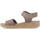 Hush Puppies Ellie Leather Women's Fossil Sandals