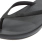 FitFlop Iqushion Ergonomic Women's All Black Flip Flops
