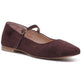 Hush Puppies Pasha Suede Women's Chocolate Flats