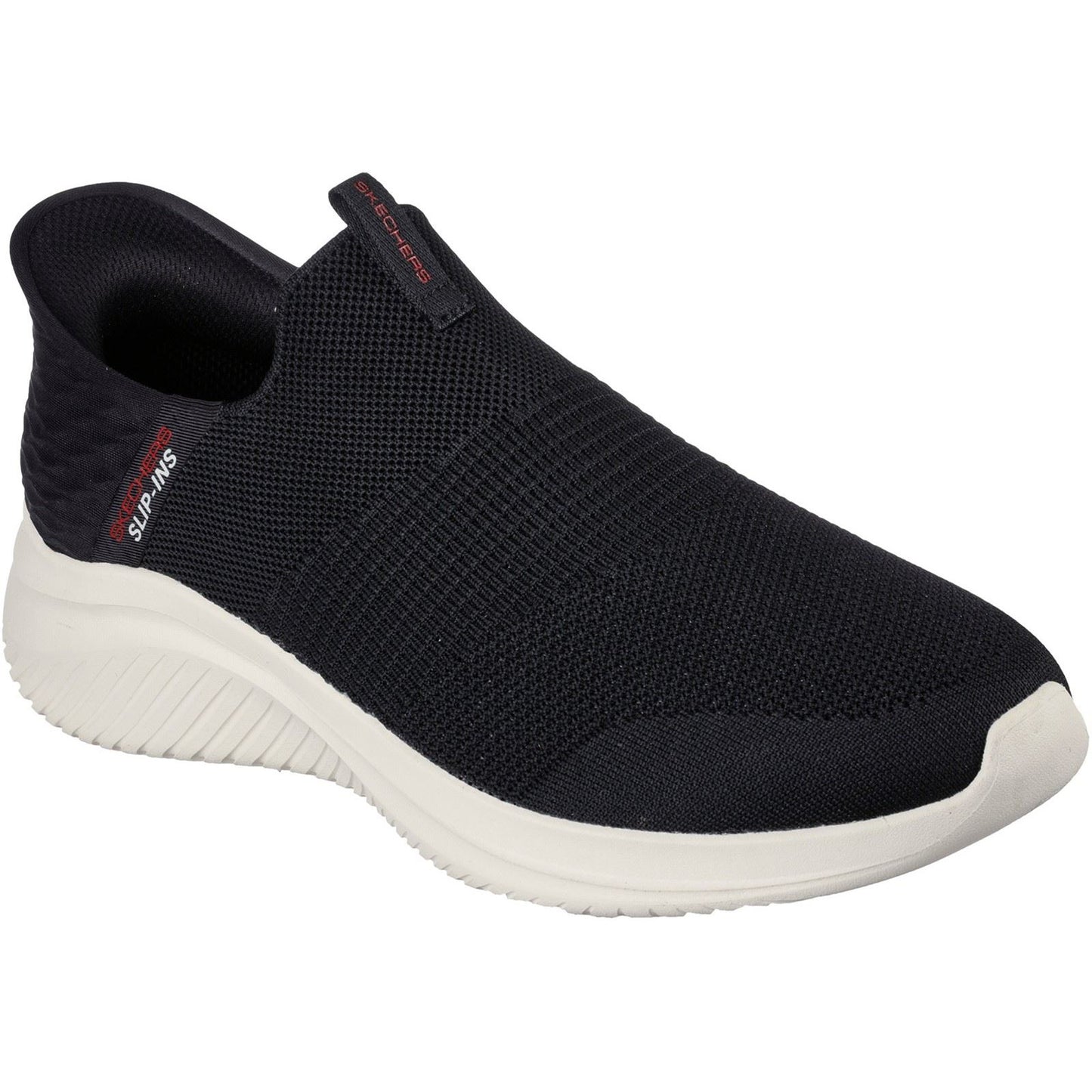 Skechers Ultra Flex 3.0 Smooth Step Polyester Men's Black Trainers
