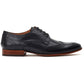 Base London Barbera Leather Men's Black Standard Brogues Shoes