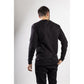 Caterpillar Men's Trademark Banner Long Sleeve T-Shirt in Black