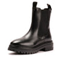 Osprey London The Hampton Chelsea Leather Women's Black/Merlot Boots
