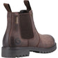 Cotswold Aston Leather Boy's Brown Flat Chelsea Boots