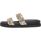 ONLY MINNIE-16 Polyurethane Women's Gold Sandals