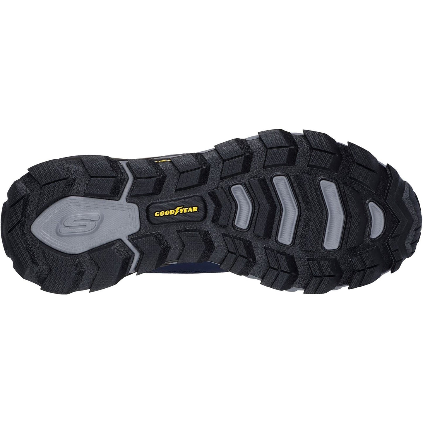 Skechers Men's Max Protect Assembly Hiking Shoes in Navy