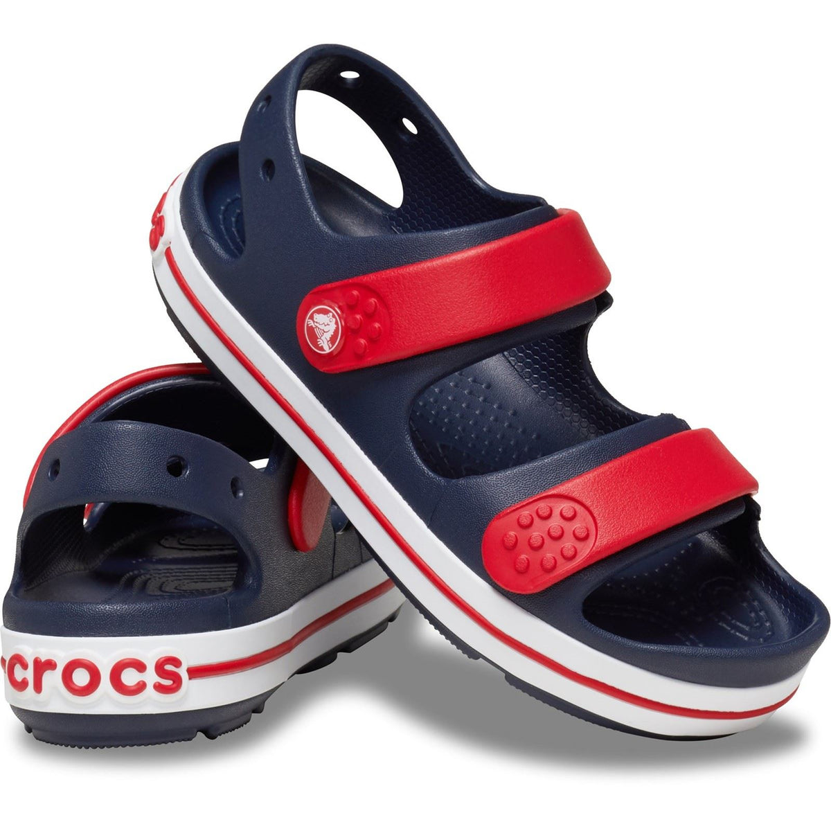 Crocs Crocband Play Thermoplastic Navy/Varsity Red Sandals