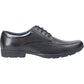 Pod Angus Leather Youth Black Shoes