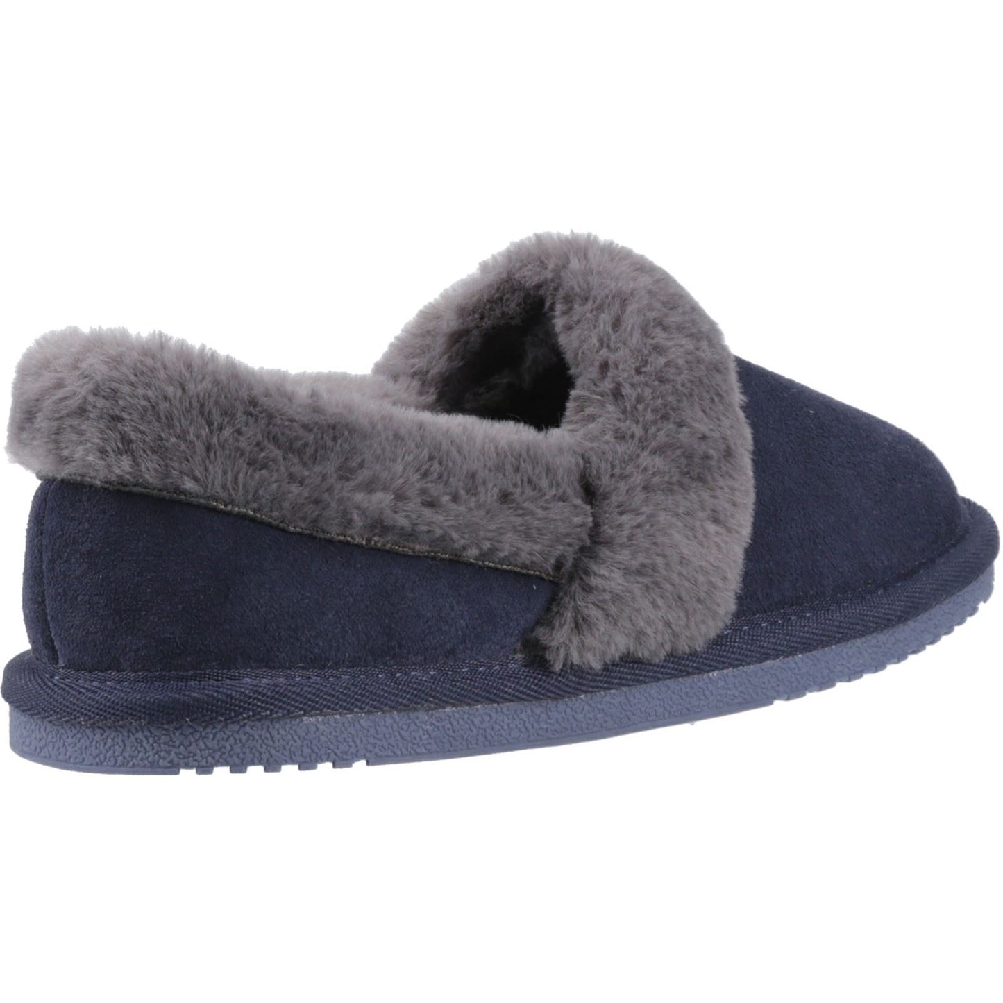 Hush Puppies Ariel Suede Women's Navy Slippers