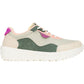 HEYDUDE Women's Hayden Colorblock Trainers in Dusty Olive/Multi