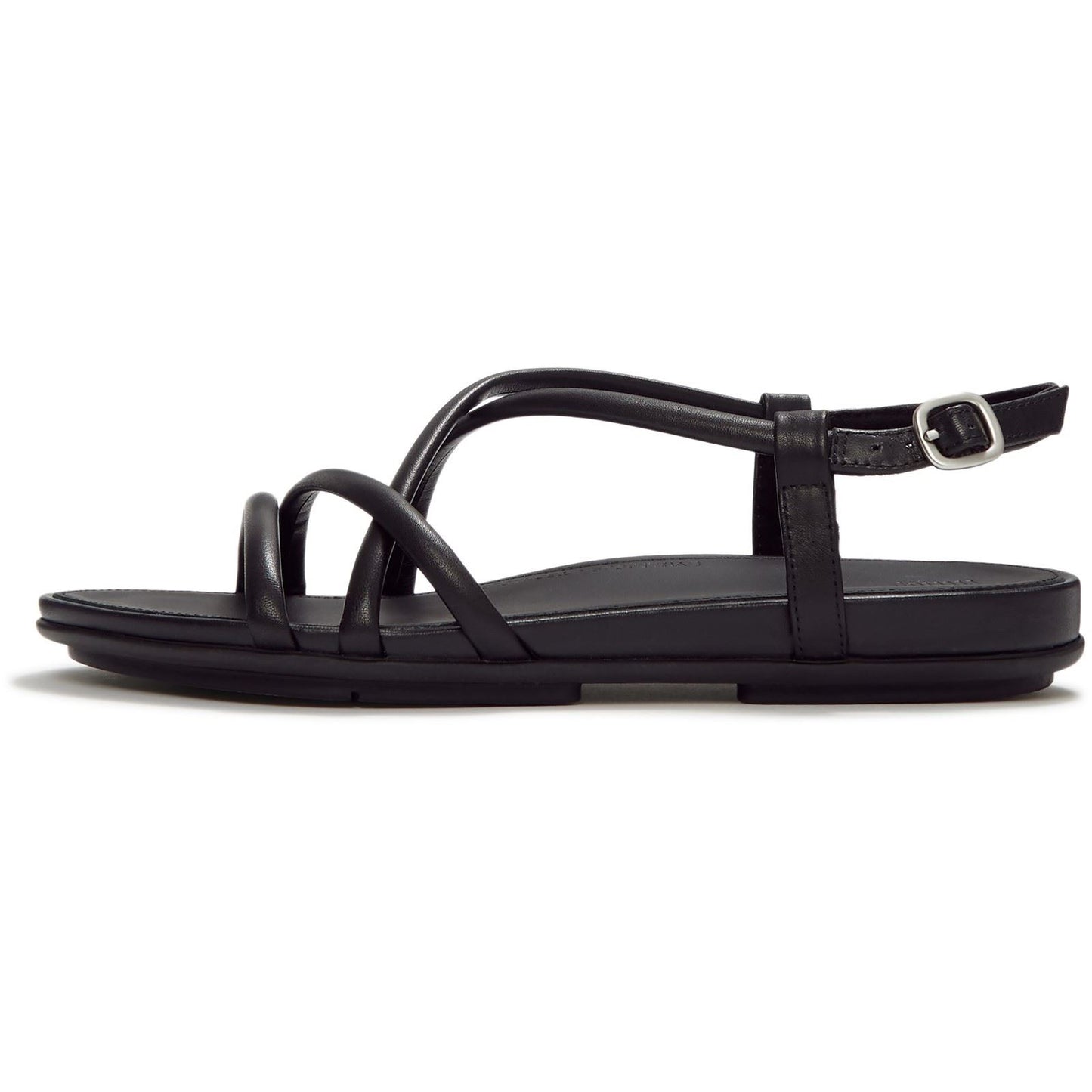 Fitflop Gracie Crystal Leather Women's All Black Sandals